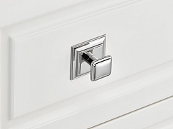 ASB-Woodline Шкаф пенал Каталина 35 R подвесной white – фотография-4